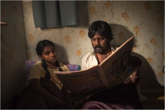 Claudine Vinasithamby (Illayaal) et Antonythasan Jesuthasan (Dheepan)