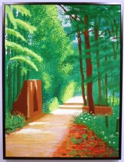 David Hockney - L'Arrivée du printemps à Woldgate (2011)